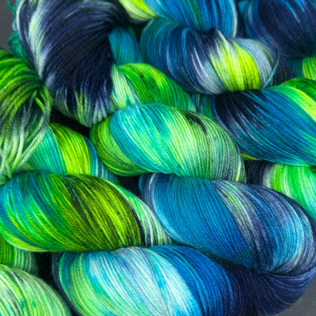 Good Juju Sock yarn Northern Lights