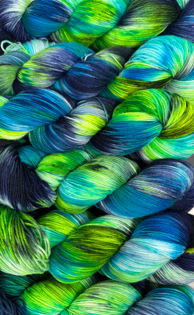 Good Juju Sock yarn Northern Lights