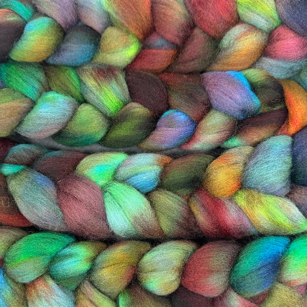 Cormo wool top spinning fiber Mountain Gems