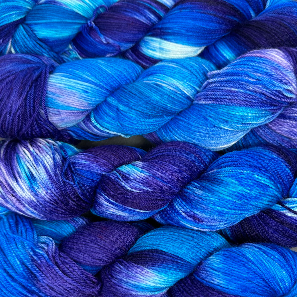 Good Juju Sock yarn Stormy Weather