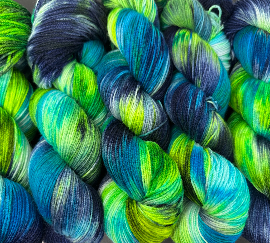 Good Juju Sock yarn Northern Lights