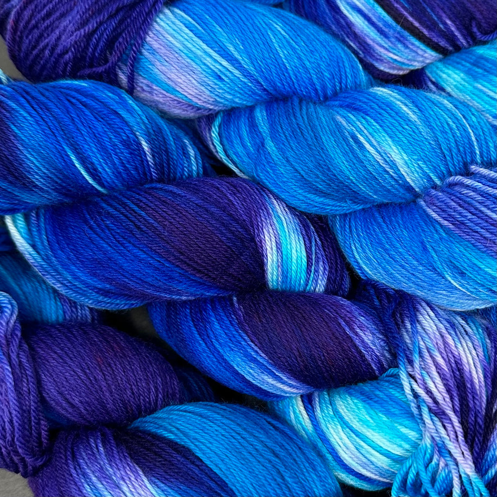 Good Juju Sock yarn Stormy Weather