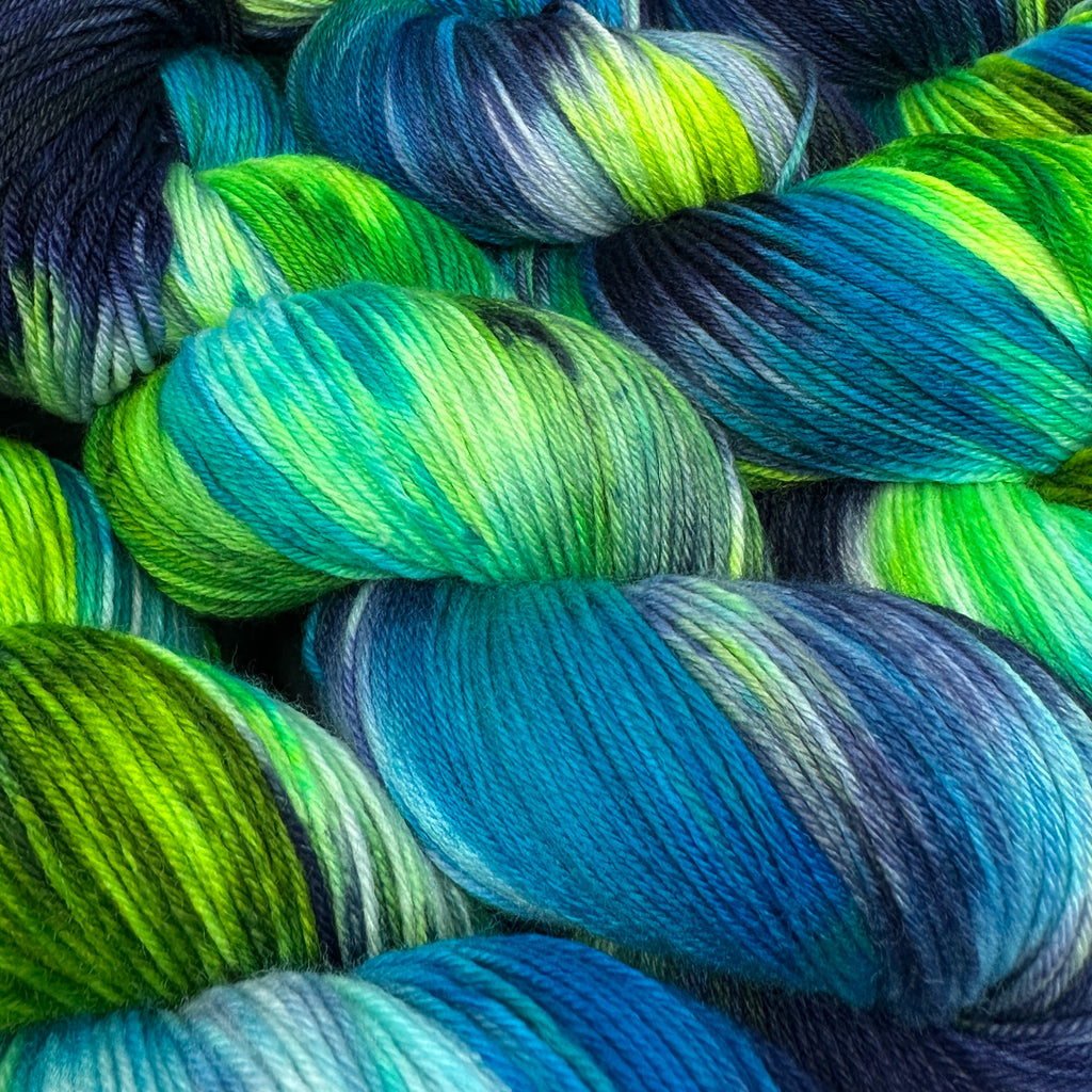 Good Juju Sock yarn Northern Lights