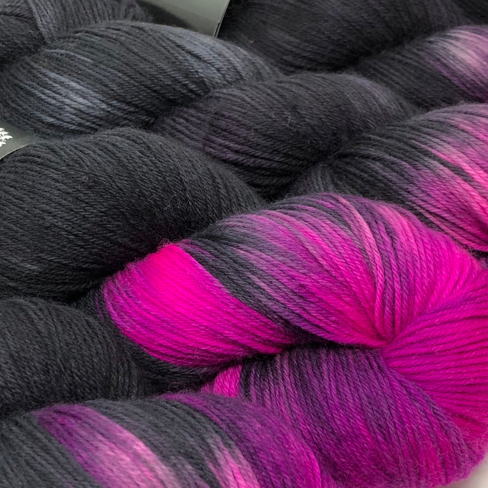 Mantua Merino Silk Sock Yarn Iced Iris – Deep Dyed Yarns